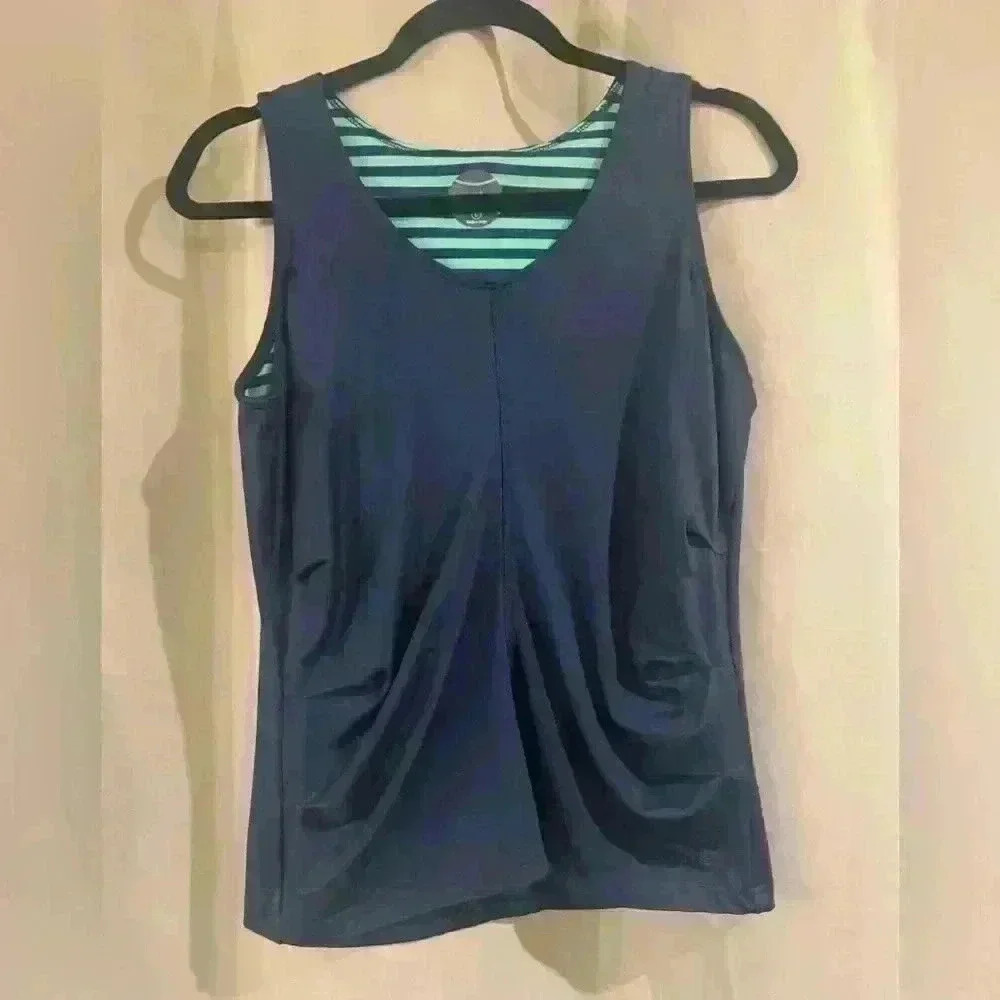 Women’s Green&Blue Bolle Tennis Top